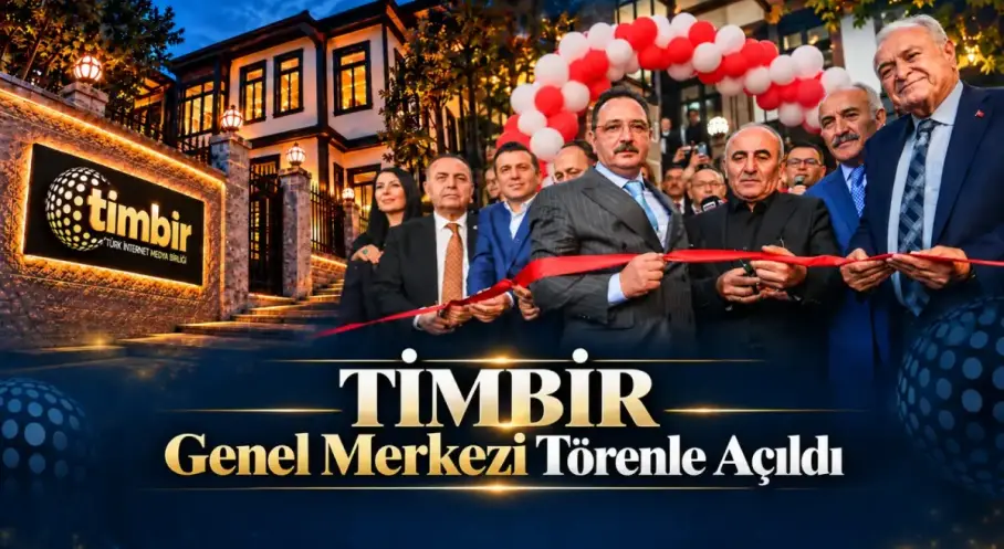 Ankara’da medya zirvesi: TİMBİR’in yeni Genel Merkezi törenle açıldı