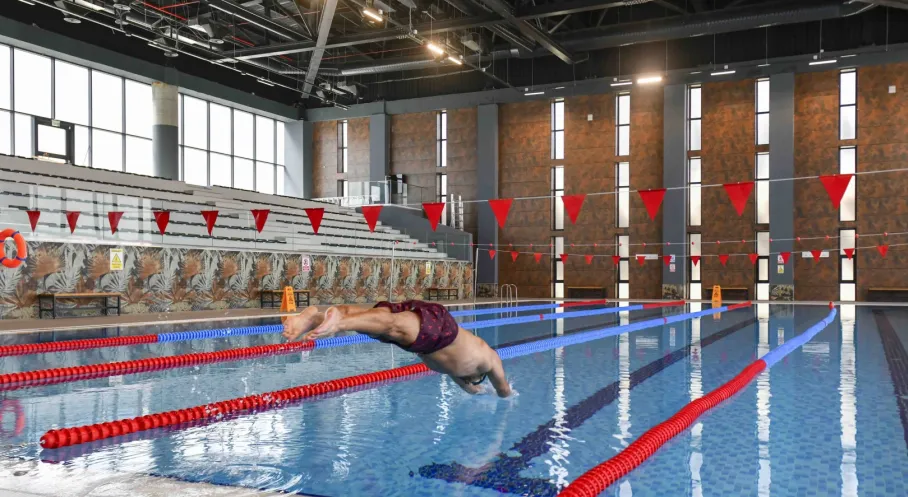 Ankara’da Spora Yeni Adres: Cumhuriyet Yüzme Havuzu Hizmete Açıldı
