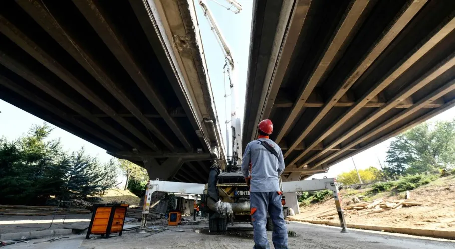 Ankara'da Trafik Rahatlayacak! Fatih Köprüsü Genişletme Çalışmaları Başladı