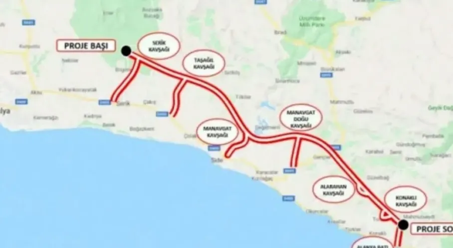 Antalya-Alanya Otoyolu İçin Dev Finansman Onayı! Ulaşım Rahatlıyor