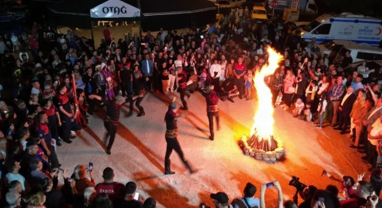Antalya Kumluca’da Yörük Ateşiyle Coşkulu Festival