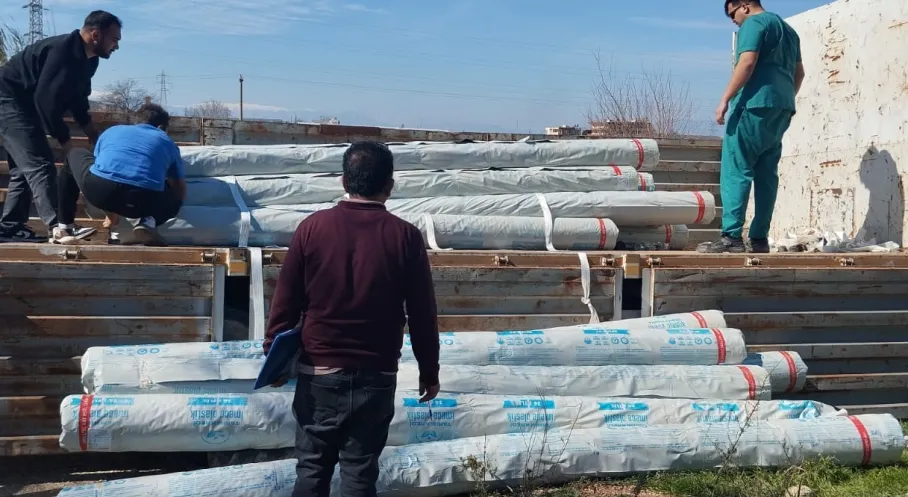 Antalya Üreticilere 657 Bin 400 Metrekare Sera Naylonu Hibe Edildi
