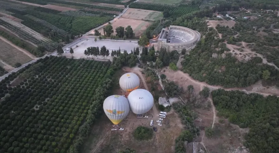 Antalya'da Balon Turizmi Patlaması! Gökyüzünde Tarihi Keşif