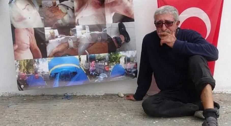 Antalya'da Dram: Bıçaklanan Koca Kelepçeli Çadırda Yaşam Mücadelesi Veriyor!