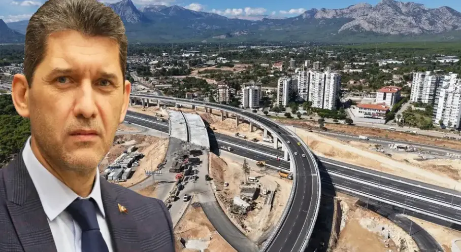 Antalya'da Duraliler Köprülü Kavşağı açıldı