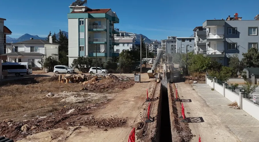 Antalya'da Kanalizasyon Hamlesi: Döşemealtı'na 124 KM'lik Dev Yatırım!