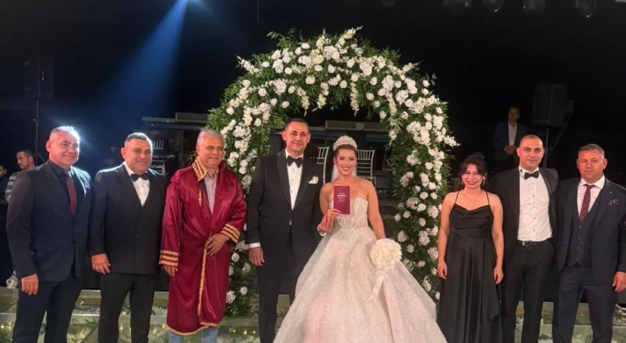 Antalya'da Yılın Düğünü: Bekir Kır ve Aysel İnce'nin Masalsı Evliliği!