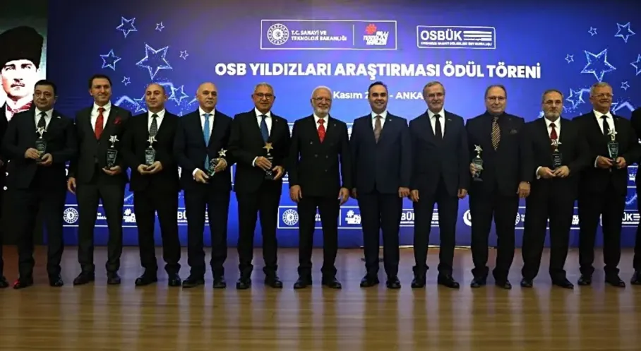 AOSB Firmaları Rekor Kırdı! 6 Kategoride 11 Ödülle Zirvede!