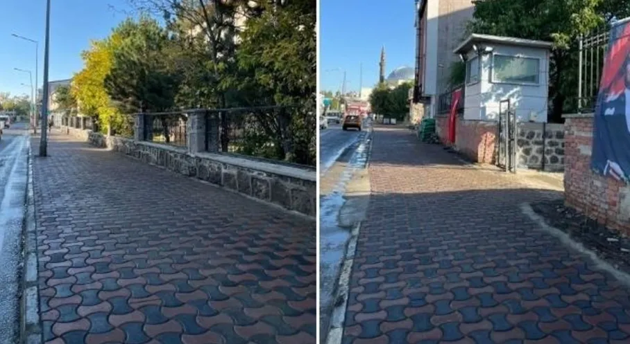 Arpaçay'da Kaldırım Sevinci: Fikret Avcı Caddesi Yenilendi!