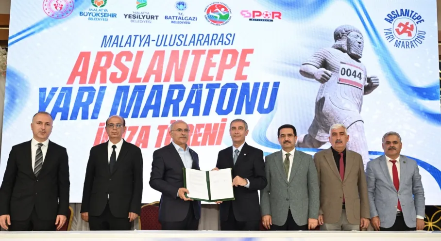 Malatya'da Tarihi An: UNESCO Mirası Arslantepe Yarı Maratonu İçin Protokol İmzalandı!