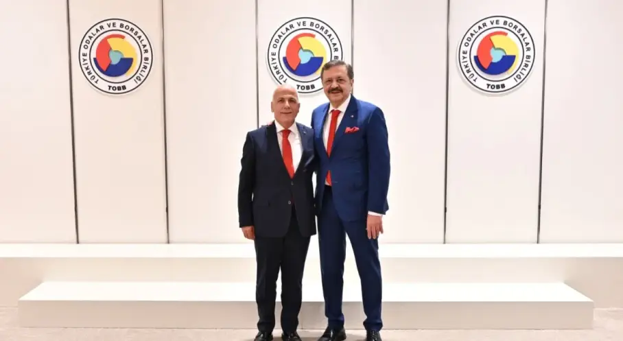 Artvin Ticaret Borsası heyetinden Hisarcıklıoğlu’na ziyaret