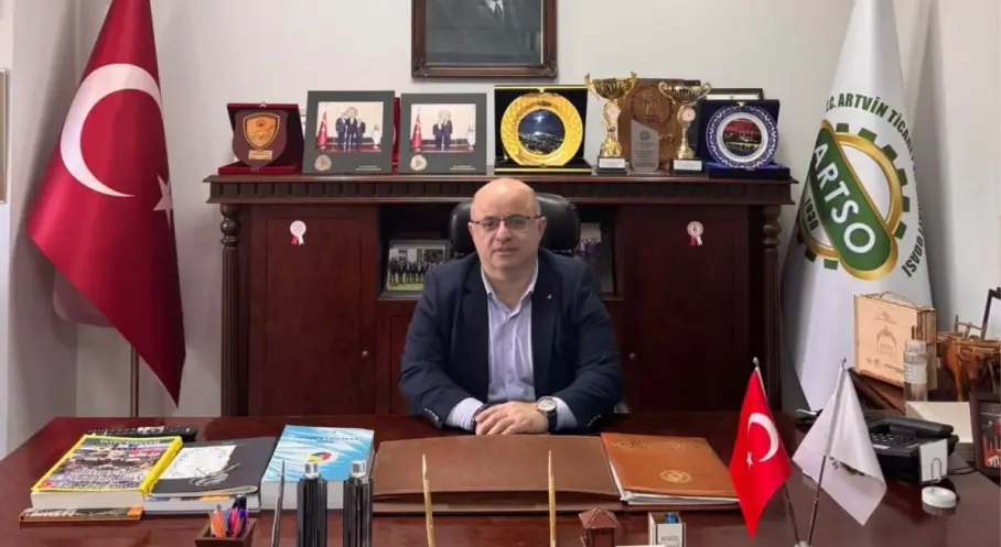 Artvin TSO'da Meclis Başkanı Yıldırım güven tazeledi