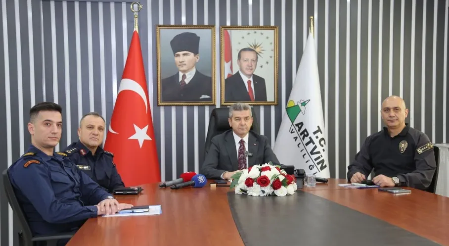 Artvin'de Dev Vergi Kaybı Engellendi: Vali Ergün'den Çarpıcı Güvenlik Açıklamaları