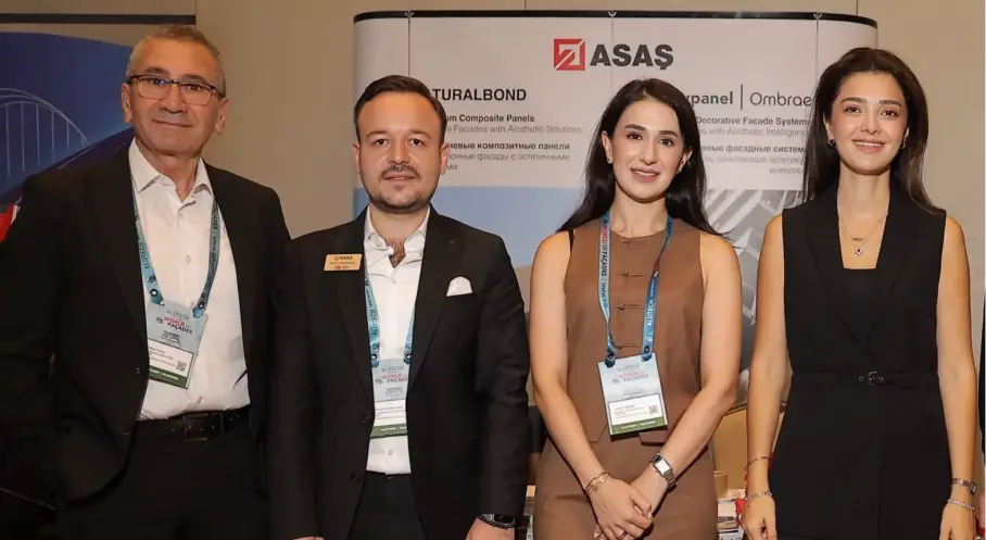 ASAŞ, ZAK World of Façades Taşkent’te Yenilenen Naturalbond Ürün Grubunu Tanıttı