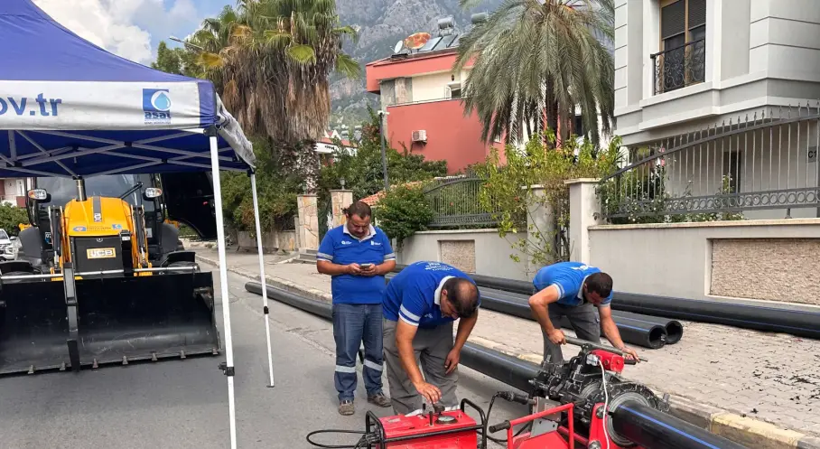 ASAT’tan Kemer Aslanbucak’a Yeni İçme Suyu Hattı