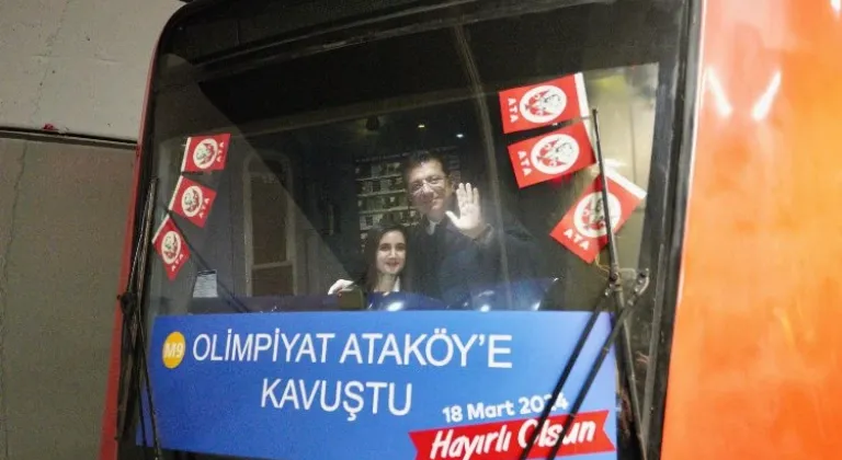 Ataköy-İkitelli Metro Hattı Hizmete Girdi! İmamoğlu: 'Şehirde Tıkır Tıkır Metro Yapıyoruz'