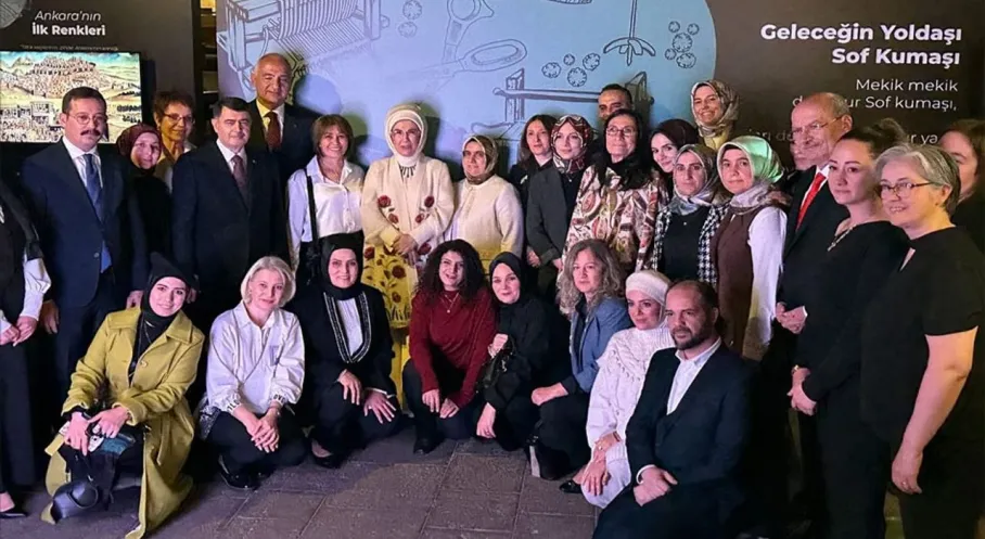 ATO Başkanı Baran'dan Emine Erdoğan Himayesindeki 'Sof'un Zamansız Yolculuğu' Sergisine Ziyaret!