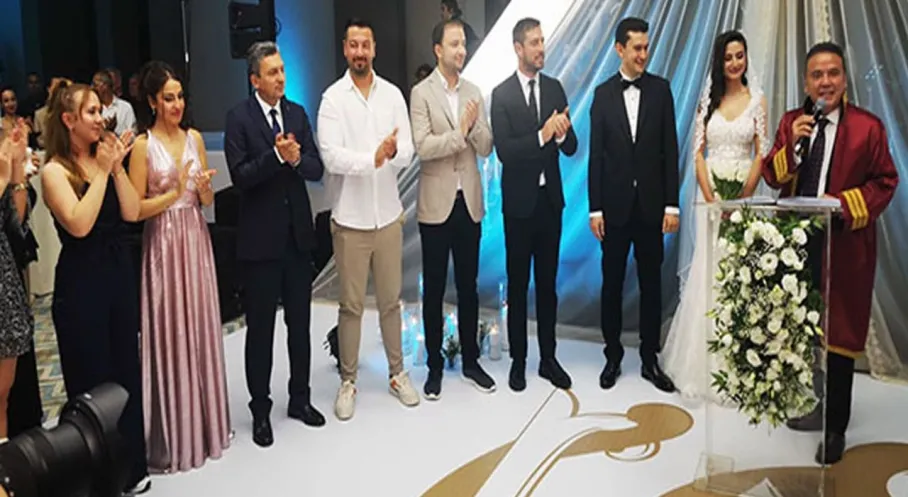 ATSO Başkanı Hacısüleyman'ın Oğlu Evlendi! Antalya Protokolü Düğünde Buluştu