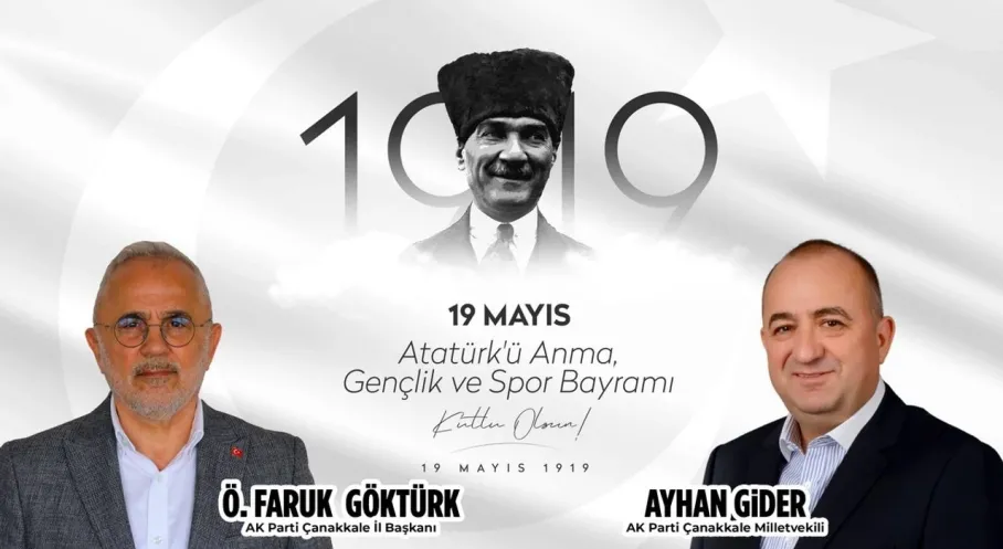 Ayhan Gider'den 19 Mayıs Çıkışı: Gelecek Gençlerin Omuzlarında!