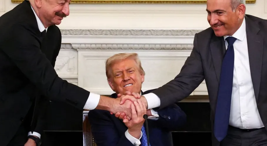 Azerbaycan ve Ermenistan Washington'da Barış İçin El Sıkıştı! Tarihi Anlaşma