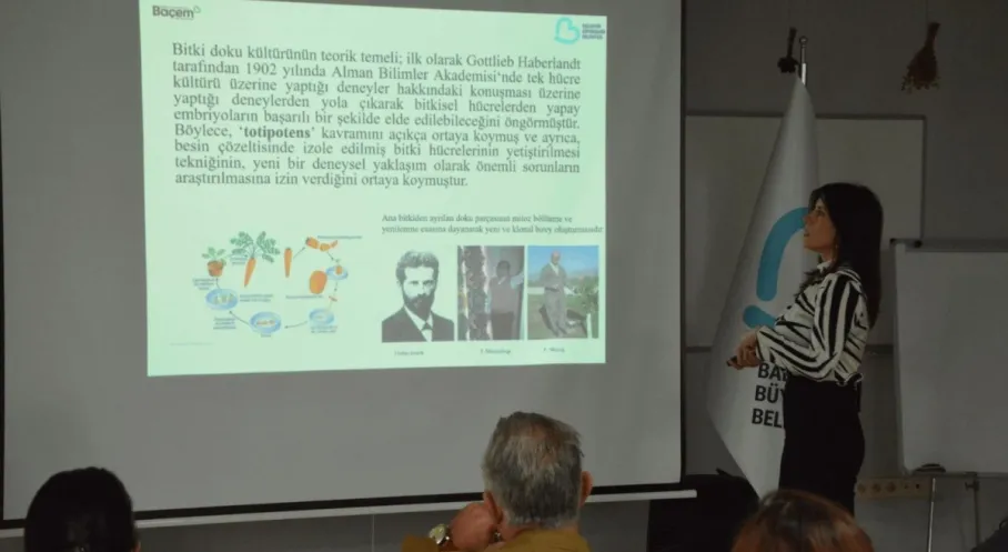 BAÇEM'de Bitki Doku Kültürü Kursu Tamamlandı: Tarımda Yeni Dönem!