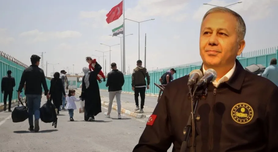 Bakan Yerlikaya'dan Kritik Açıklama: Suriye'ye Geri Dönenlerin Sayısı Rekor Kırdı!