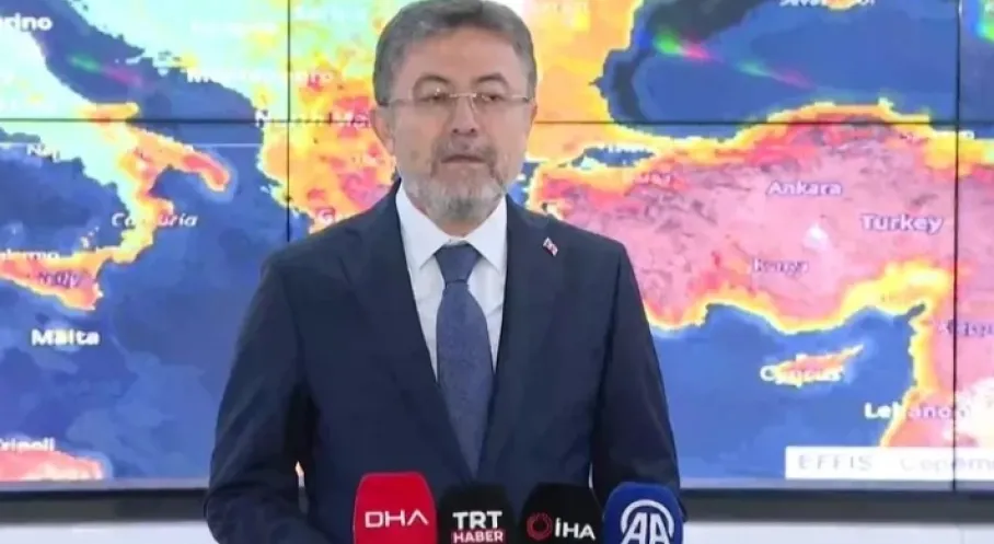 Bakan Yumaklı'dan Müjde: Yangınların Çoğu Kontrol Altında! Son Durum