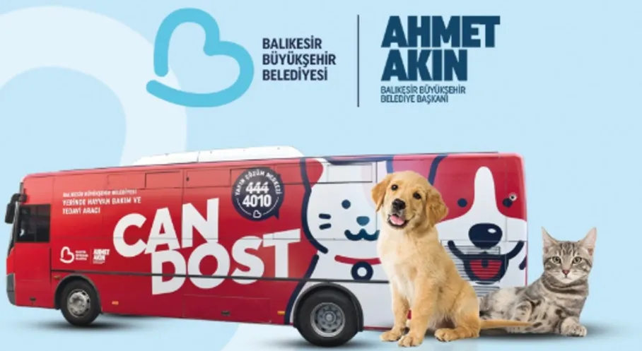 Balıkesir'de Can Dostlara Şefkat Eli: Mobil Tedavi Aracı Sahada!