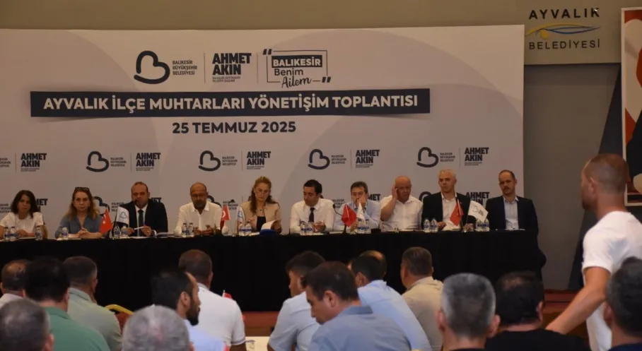 Balıkesir'den Ayvalık Muhtarlarına Müjde! Akın'dan Yönetişim Hamlesi