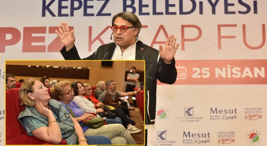 Barbaros Şansal Antalya'da Felsefe ve Moda ile Kepez Kitap Fuarı'nı Aydınlattı!