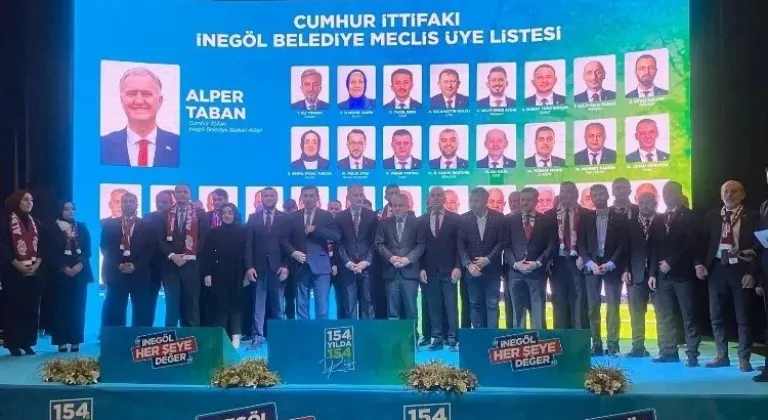 Başkan Alper Taban, 154 projesini tanıttı