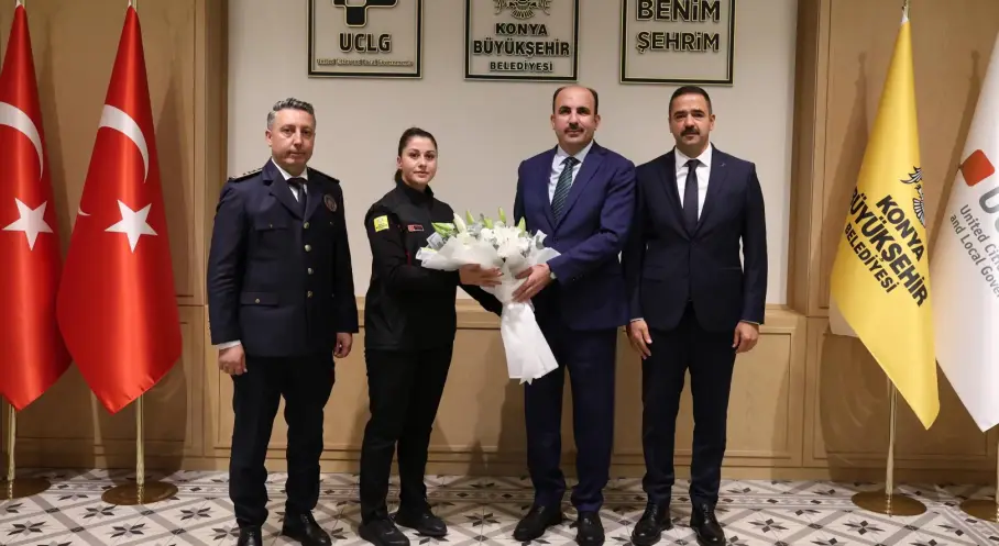 Başkan Altay, İtfaiye Haftası’nda Teşkilatla Buluştu
