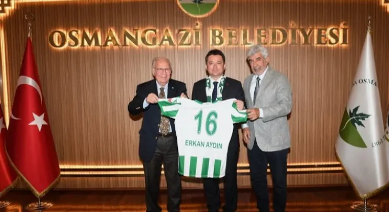 Başkan Aydın: “Bursaspor eski günlerine kavuşacak”