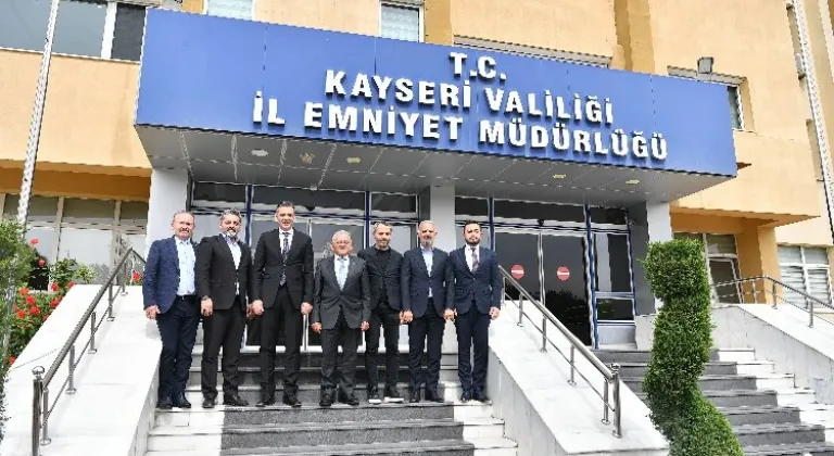 Başkan Büyükkılıç’tan İl Emniyet Müdürü Aydın’a “hayırlı olsun” ziyareti