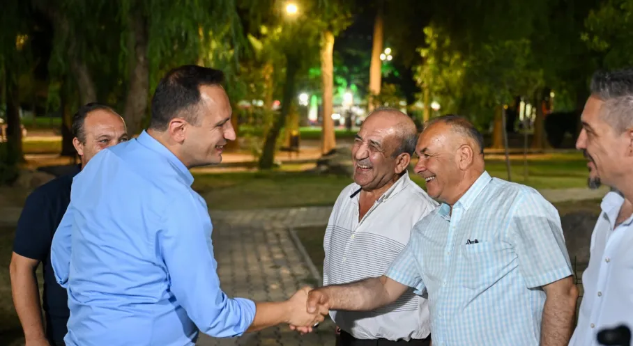 Başkan Eşki Çamdibi’nde Vatandaşlarla Buluştu
