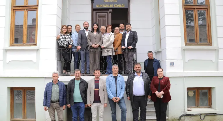 Edirne Belediye Başkanı Gencan Akın, Muhtarlarla Ortak Akıl Toplantısında Buluştu