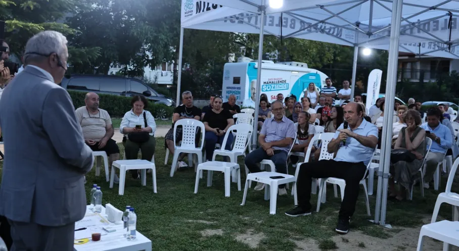 Başkan Özdemir Beşevler’de Vatandaşlarla Buluştu