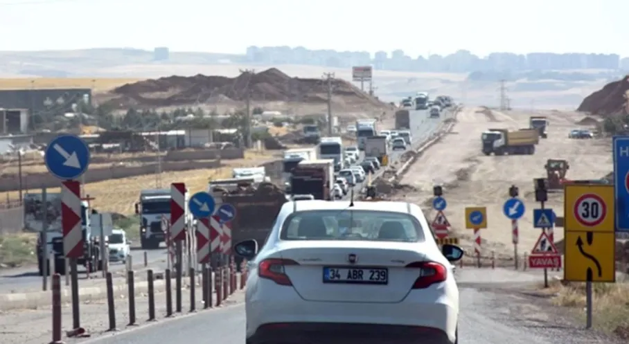 Batman-OSB Yolunda Büyük Trafik Hamlesi! Yol Genişletme Çalışmaları Başladı