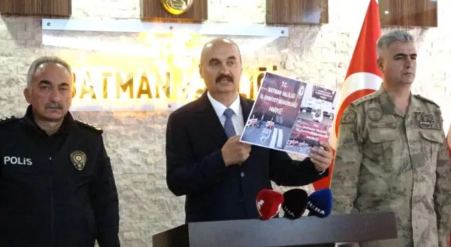 Batman'da Asayiş Rakamları Açıklandı! Suç Oranlarında Şaşırtıcı Düşüş