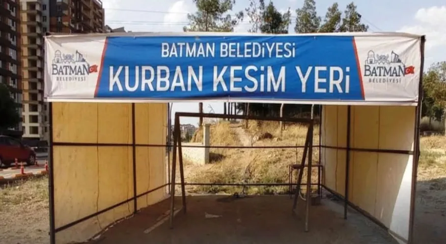 Batman'da Kurban Kesim Yerleri Belirlendi: Bayram Hazırlıkları Tam Gaz!