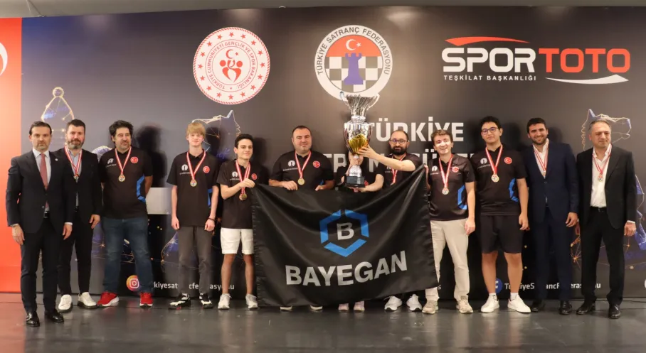 BAYEGAN Pendik Satranç Spor Kulübü Üçüncü Kez Üst Üste Şampiyon