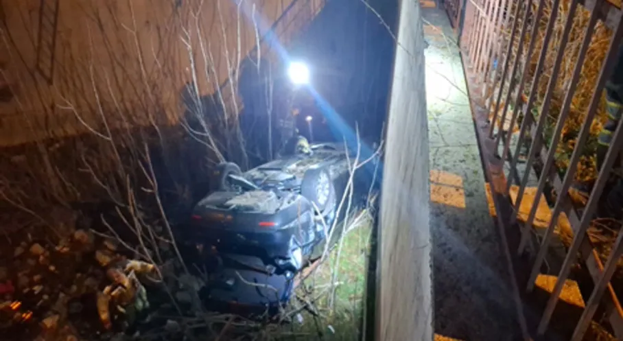 Beypazarı'nda Dehşet Veren Kaza: Karı Koca 5 Metre Yüksekten Uçtu! Durumları Ne?