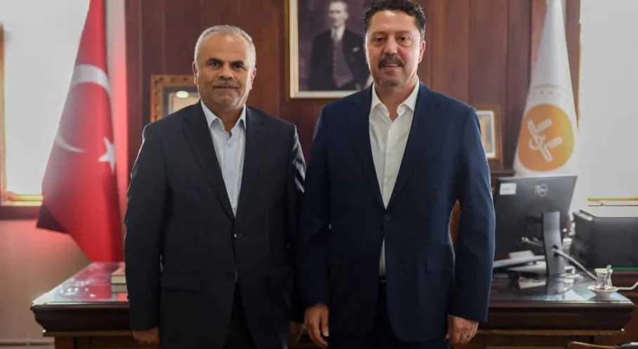 Beypazarı'nda Yeni Müftü Göreve Başladı! Belediye Başkanı'ndan Ziyaret