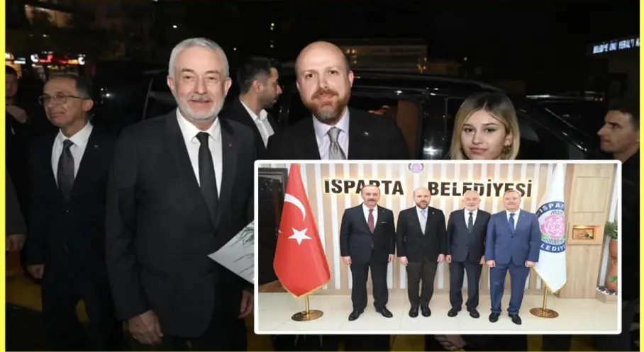 Bilal Erdoğan’dan Isparta belediyesi’ne ziyaret