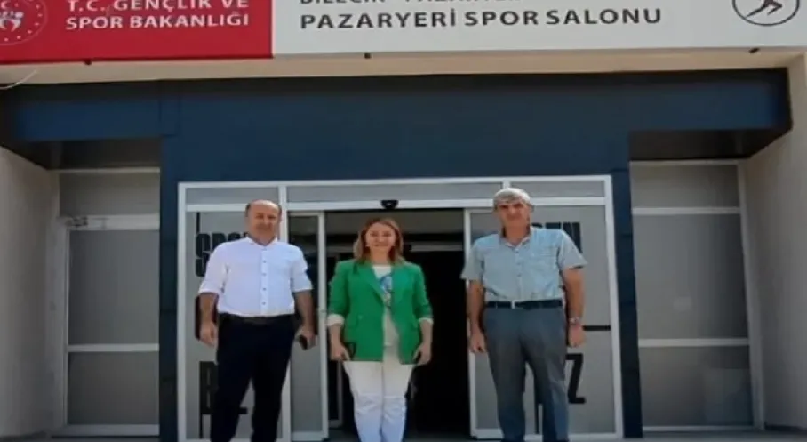 Bilecik Pazaryeri'ne Müjde! Yeni Kapalı Spor Salonu Hizmete Açıldı