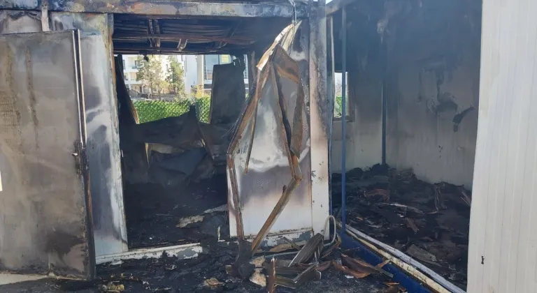 Bodrum Konteyner Lisesinde Yangına CHP'den Sert Tepki!
