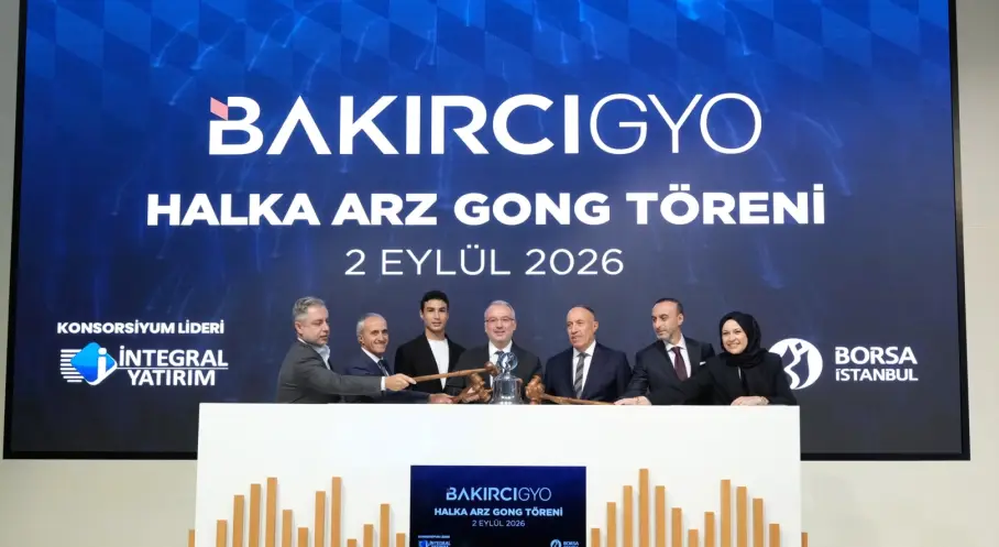 Borsa İstanbul’da Gong Bakırcı GYO için Çaldı
