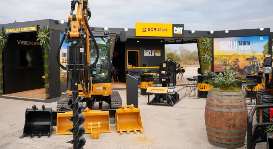 Borusan Cat'ten Adana Tarım Fuarı'nda Çiftçilere Güçlü Destek!