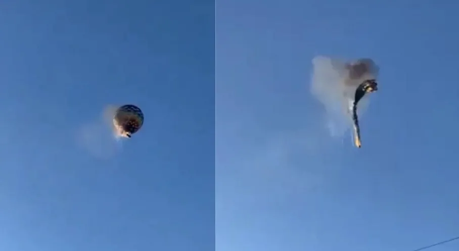Brezilya'da Balon Faciası: 8 Ölü! Kurtarma Çalışmaları Devam Ediyor