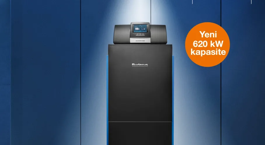 Buderus'tan Dev Projelere Özel 620 kW Yoğuşmalı Kazan!